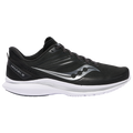 Men's Saucony Kinvara 12, Black/Silver, 10 D Medium