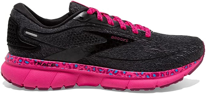 Women's Brooks Trace 2, Magenta/Black/Ebony, 5 B Medium