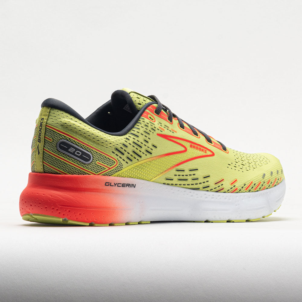 Brooks Glycerin 20 Men's  Lime/Red/Ebony