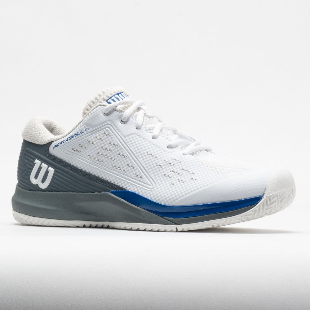 Wilson Rush Pro Ace Pickler Men's  White/Stormy Weather/Classic Blue