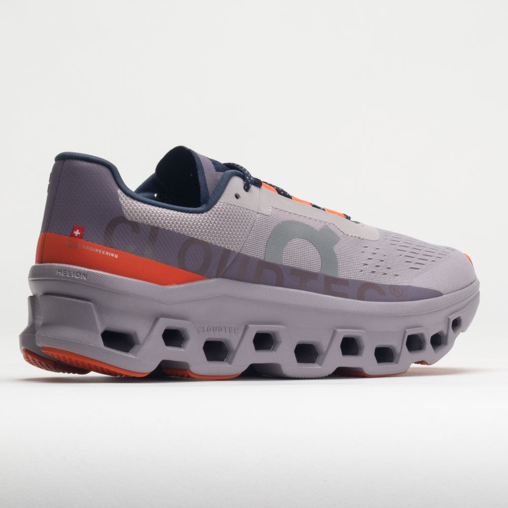 On Cloudmonster Men's  Pearl/Flame