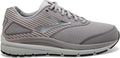 Women's Brooks Addiction Walker Suede, Alloy/Oyster/Peach, 10 B Medium