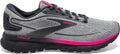 Women's Brooks Trace 2, Oyster/Ebony/Pink, 9.5 B Medium