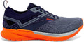 Men's Brooks Ricochet 3, Navy/Grey/Scarlet 9 D Medium