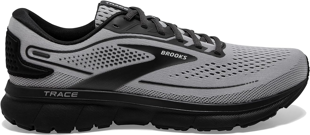 Men's Brooks Trace 2, Alloy/Black/Ebony, 11 D Medium