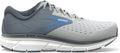 Women's Brooks Dyad 11, Grey/White/Blue, 9 D Medium
