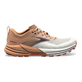 Men's Brooks Cascadia 16, White/Biscuit/Rooibos, 10.5 D Medium