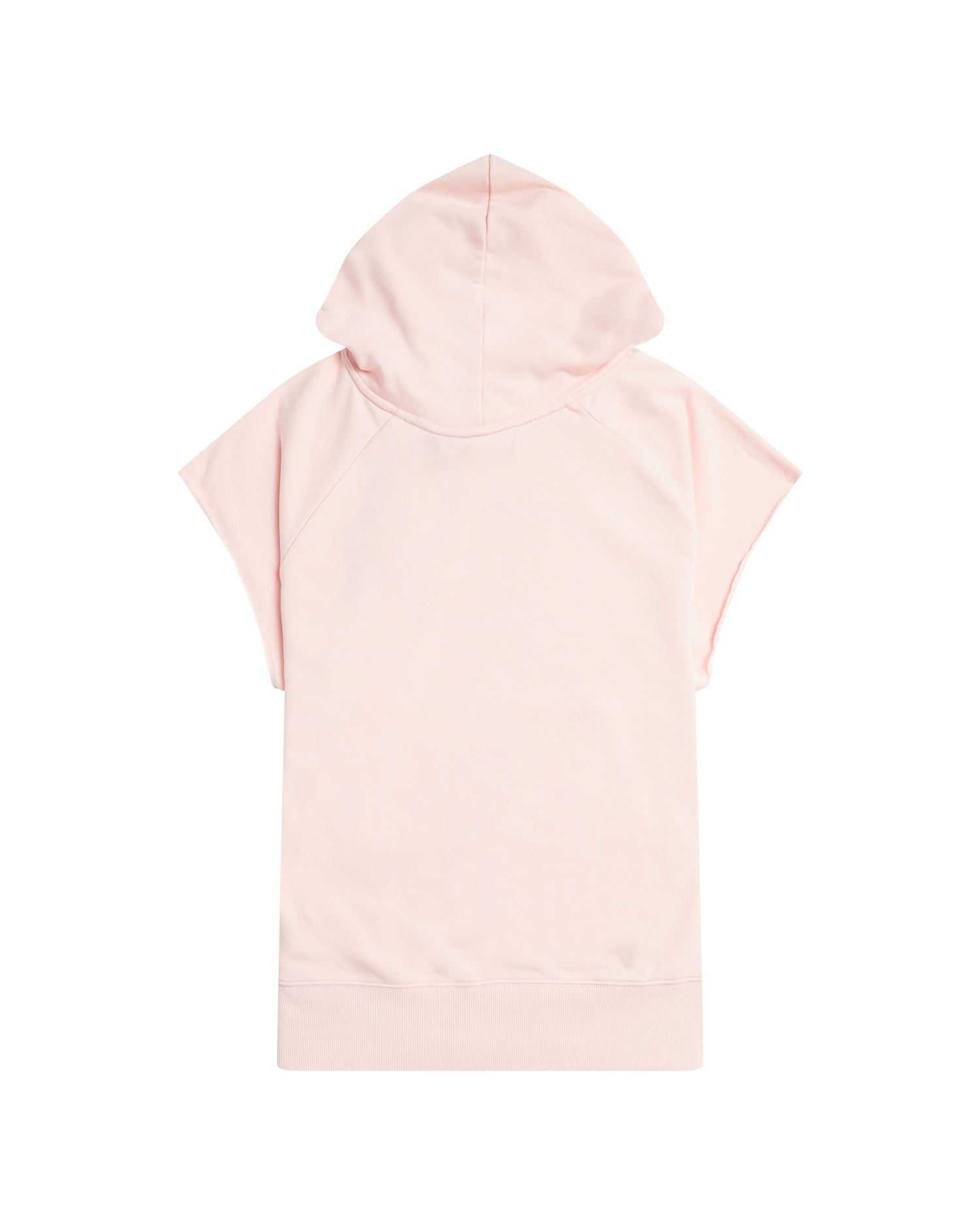 BAPY CHAIN STITCH LOGO SHORT SLEEVE HOODIE LADIES