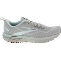 Women's Brooks Revel 6, Oyster Mushroom/Alloy/Blue, 6 B Medium