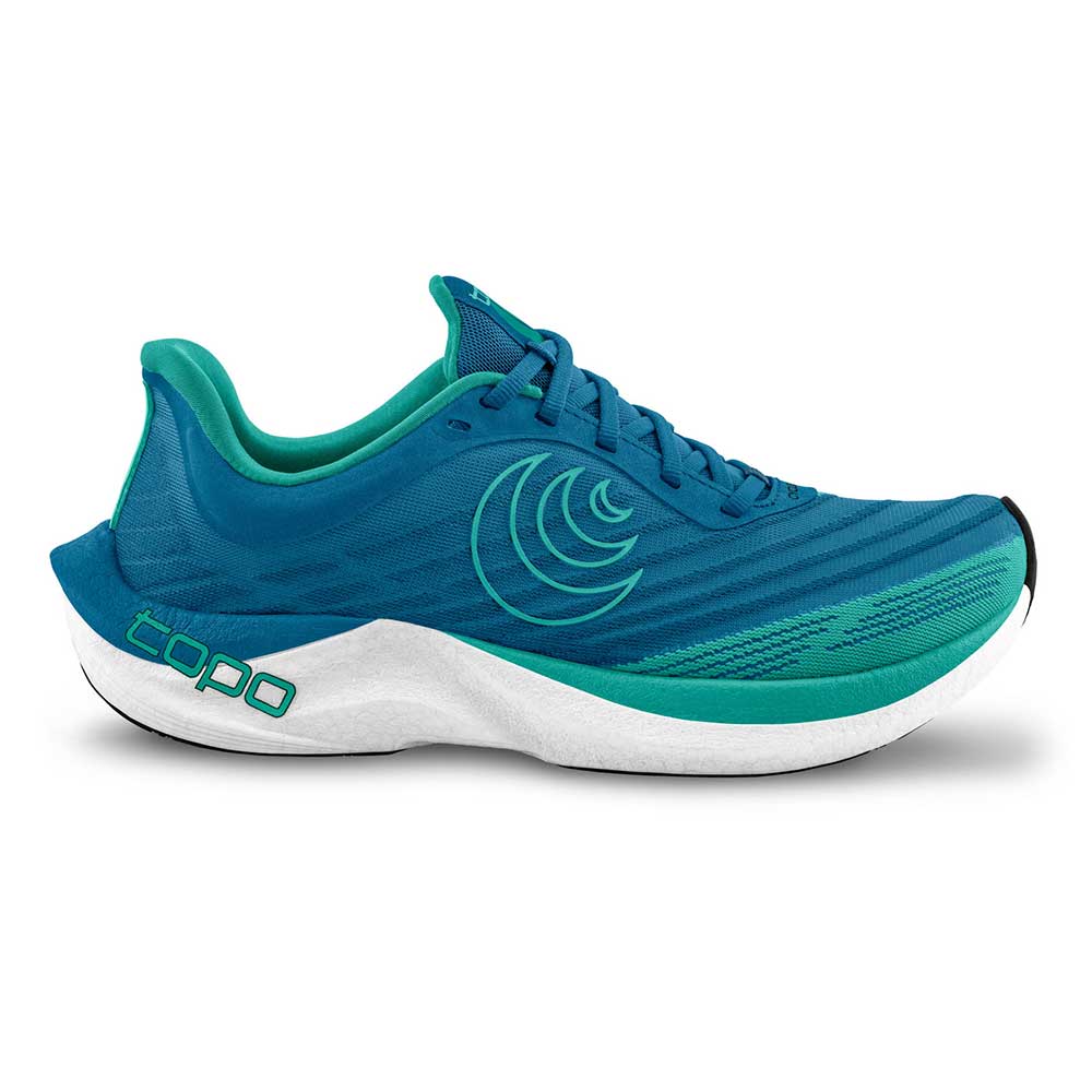 Men's Topo Athletic Cyclone 2, Blue/Aqua, 10 D Medium