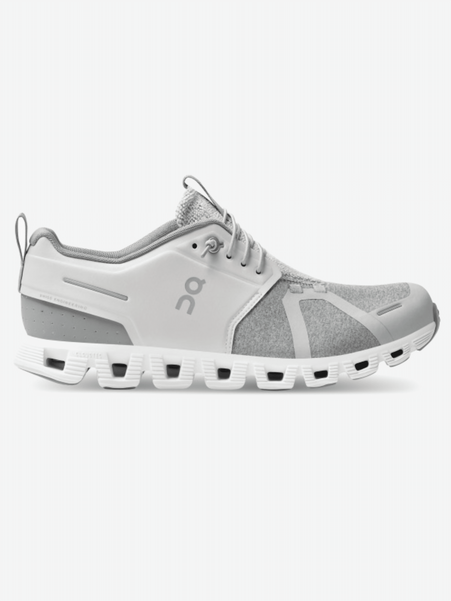 Women's On Cloud 5 Terry, Glacier/Lunar, 6.5 B Medium