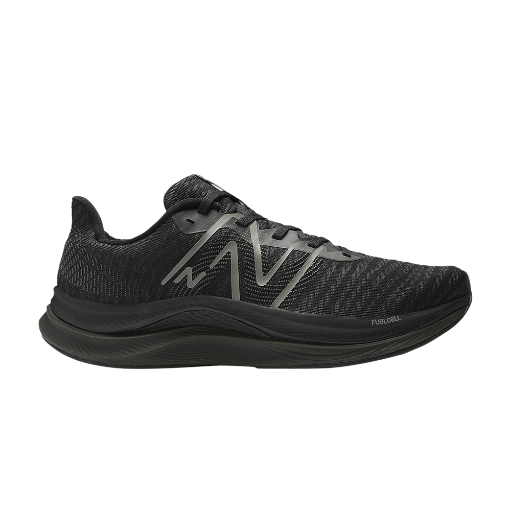 Men's New Balance FuelCell Propel v4, Black/Harbor Grey, 9.5 2E Wide