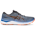 Men's Asics Gel-Cumulus 24, Black/Shocking Orange, 10.5 4E Extra Wide