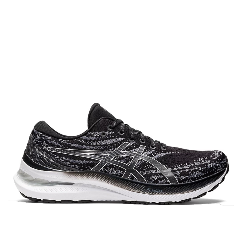 Men's Asics GEL-Kayano 29, Black/White, 12 D Medium