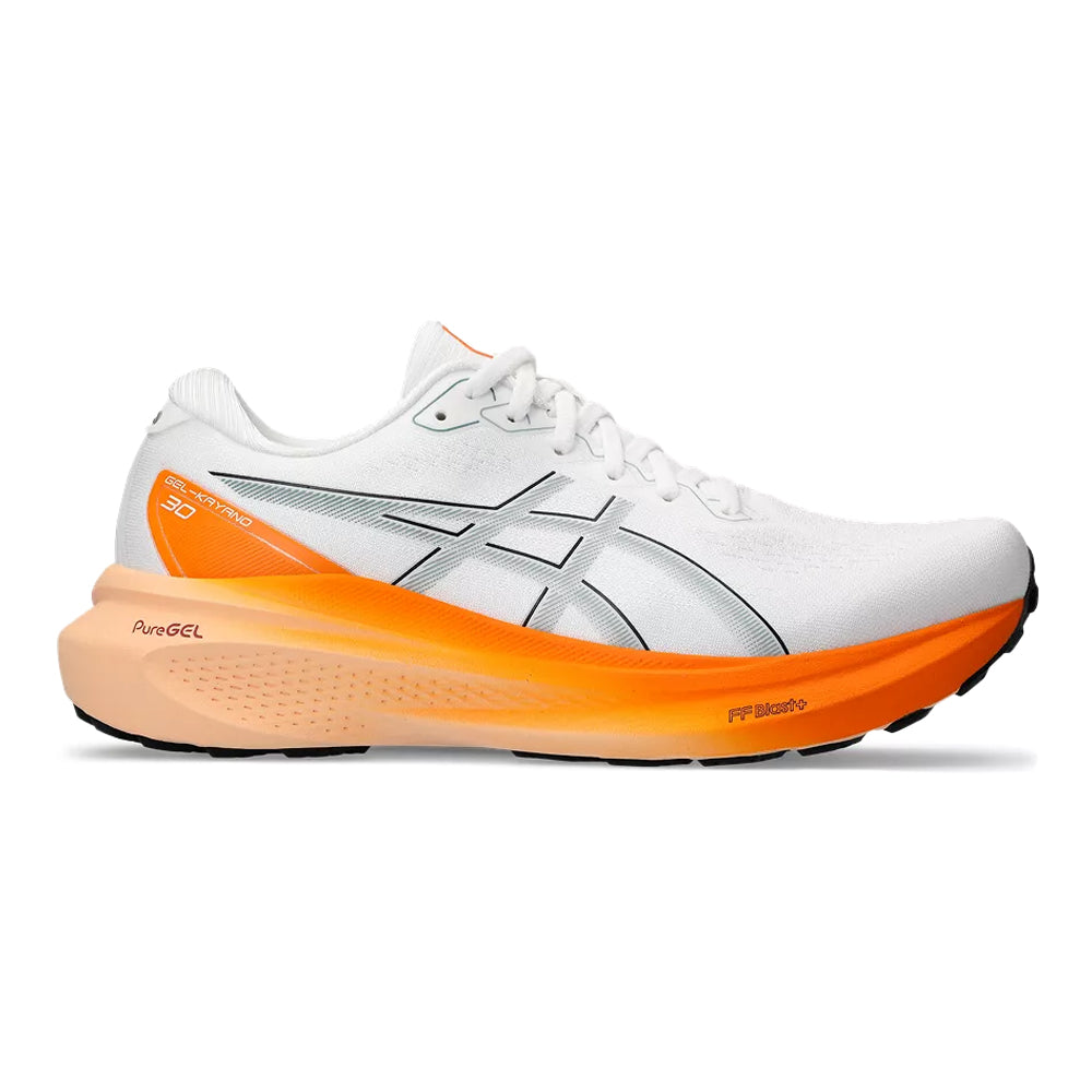 Men's Asics Gel-Kayano 30, White/Ocean Haze, 11.5 D Medium