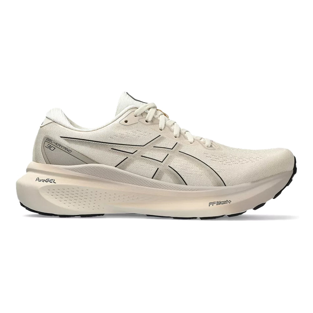 Men's Asics GEL-Kayano 30, Oatmeal/Black, 8.5 D Medium