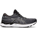 Men's Asics Gel-Nimbus 24, Black/White, 14 D Medium