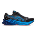 Men's Asics Novablast 3, Black/Island Blue, 9.5 D Medium
