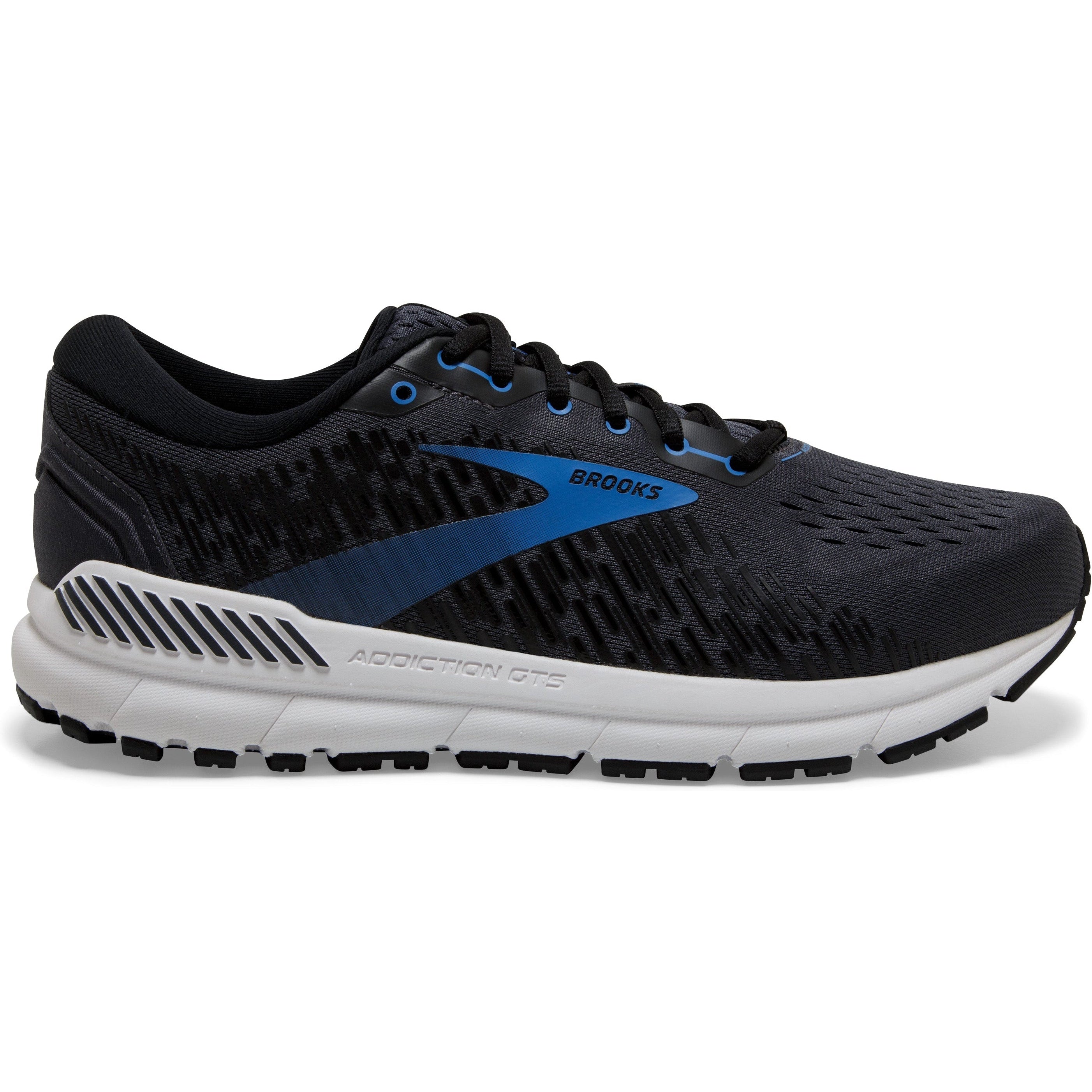 Men's Brooks Addiction GTS 15, India Ink/Black/Blue, 12 B Narrow