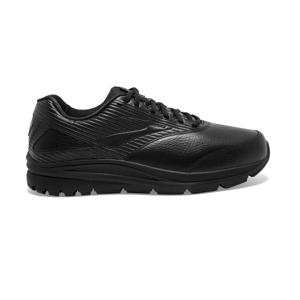 Men's Brooks Addiction Walker 2, Black/Black, 12 2E Wide