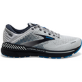 Men's Brooks Adrenaline GTS 22, Oyster/India Ink/Blue, 9.5 D Medium
