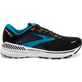 Men's Brooks Adrenaline GTS 22, Black/Blue/Orange, 15 D Medium
