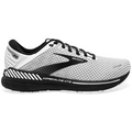 Men's Brooks Adrenaline GTS 22, White/Grey/Black, 7.5 D Medium