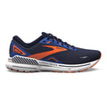 Men's Brooks Adrenaline GTS 23, Peacoat/Orange/Surf the Web, 11 D Medium