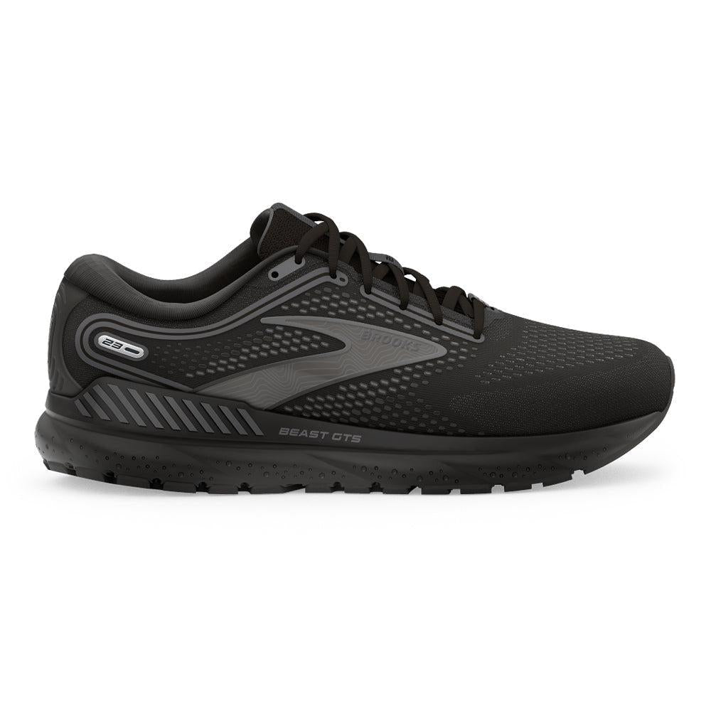 Men's Brooks Beast GTS 23, Black/Gunmetal, 10.5 4E Extra Wide