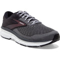 Men's Brooks Dyad 11, Blackened Pearl/Alloy/Red, 13 4E Extra Wide