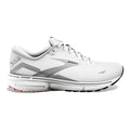 Men's Brooks Ghost 15, White/Black/Flame, 11 D Medium