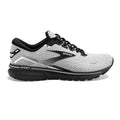 Men's Brooks Ghost 15, White/Black, 11.5 D Medium