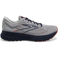 Men's Brooks Glycerin 19, Grey/Alloy/Peacoat, 12 D Medium