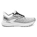 Men's Brooks Glycerin StealthFit 20, White/Grey/Black, 10 D Medium
