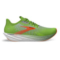 Men's Brooks Hyperion Max, Green Gecko/Red Orange/White, 12.5 D Medium