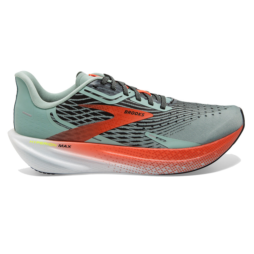 Men's Brooks Hyperion Max, Blue Surf/Cherry/Nightlife, 10.5 D Medium