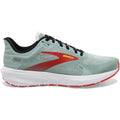 Men's Brooks Launch 9, Blue Surf/Black/Cherry Tomato, 14 D Medium