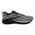 Men's Brooks Trace 3, Grey/Black/Ebony, 9 2E Wide