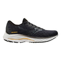Men's Mizuno Wave Rider 26, Odyssey Grey/Metallic Grey, 10.5 D Medium