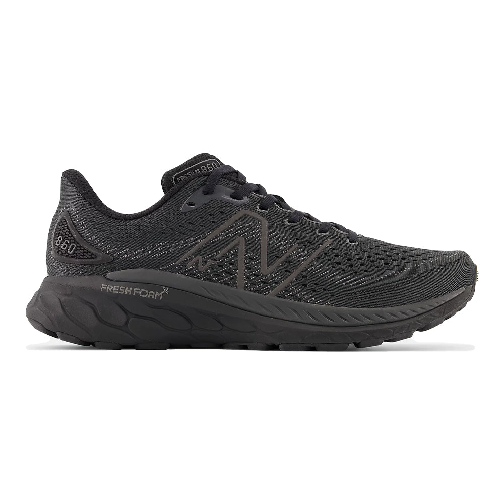 Men's New Balance Fresh Foam X 860v13, Black, 14 2E Wide