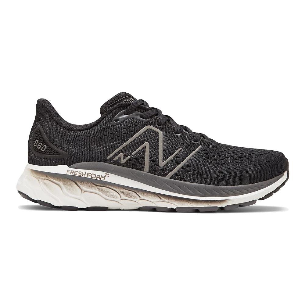 Men's New Balance Fresh Foam X 860v13, Black, 8.5 D Medium