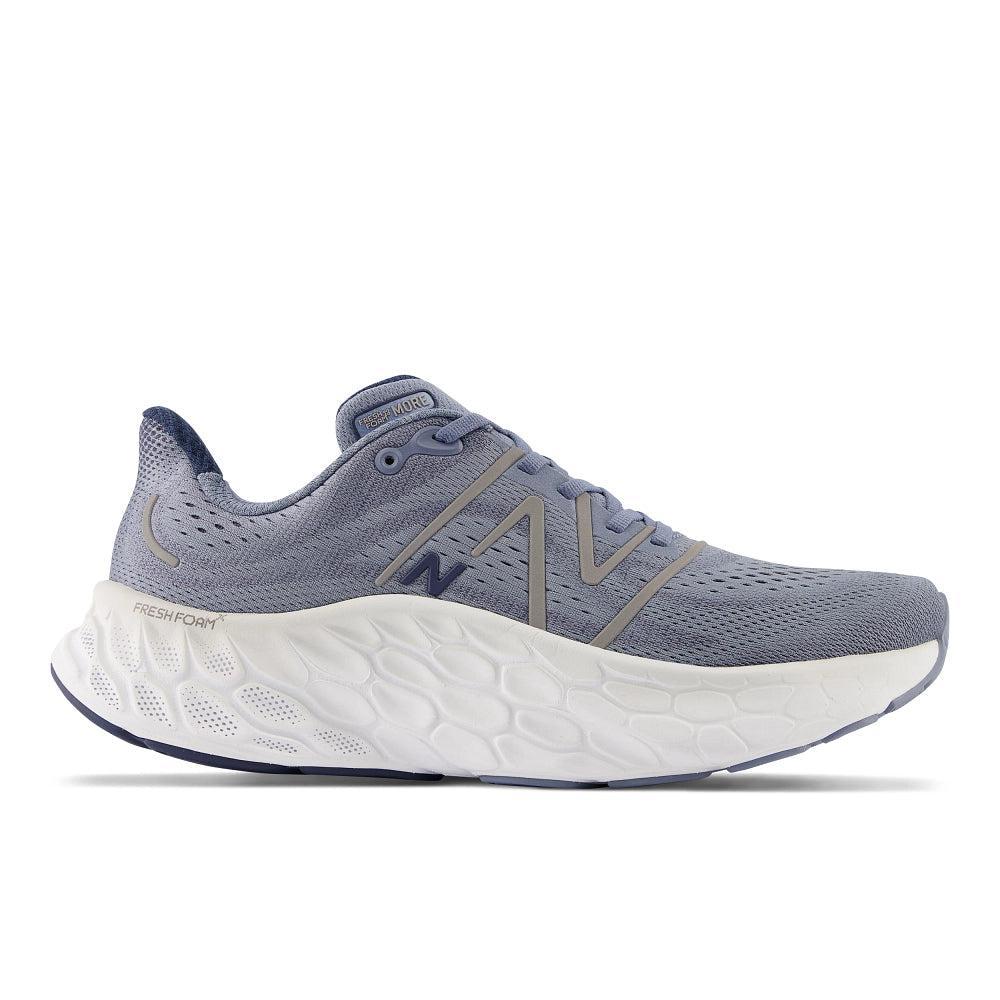 Men's New Balance Fresh Foam X More v4, Arctic Grey, 10.5 D Medium
