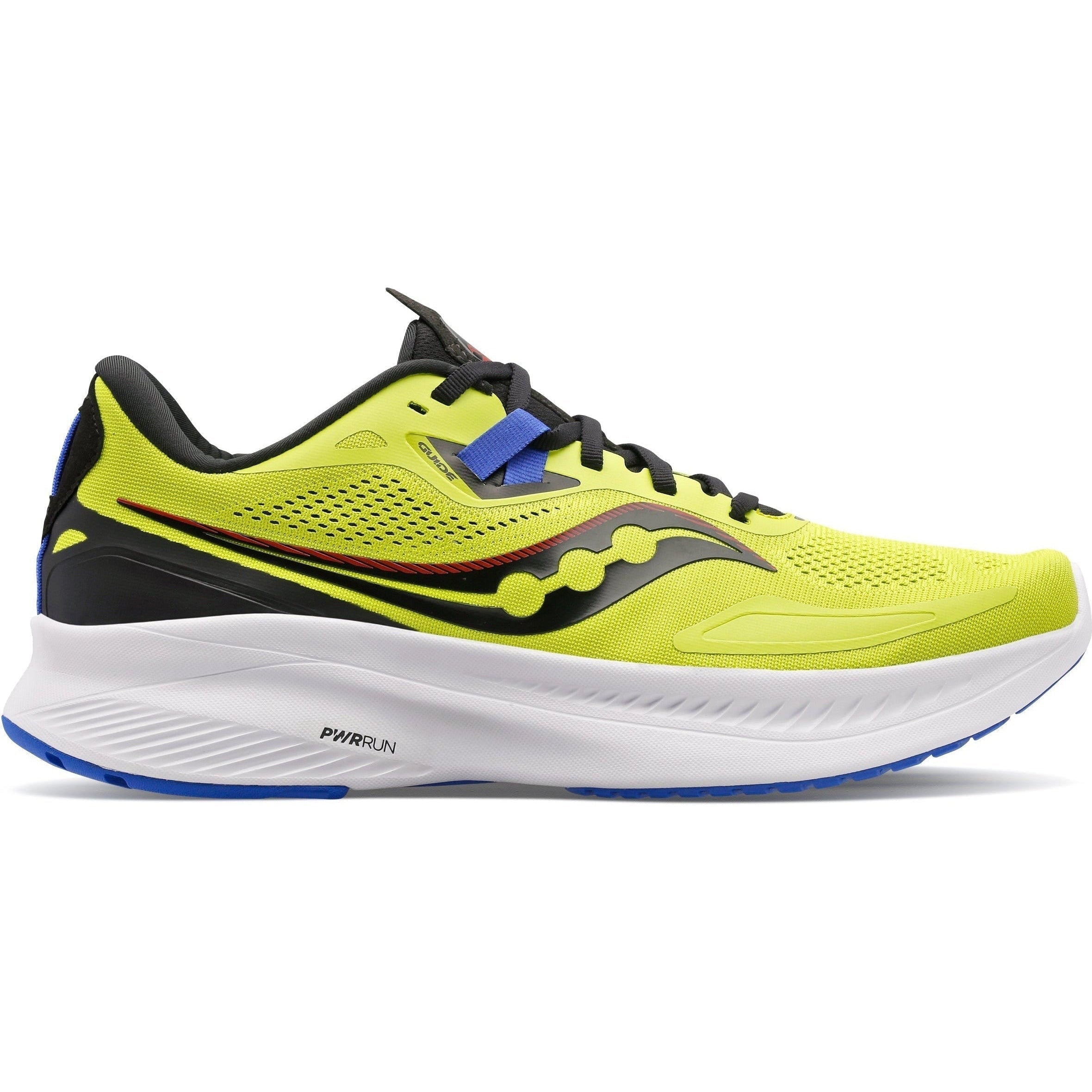 Men's Saucony Guide 15, ACID/BLUE RAZ, 11.5 D Medium