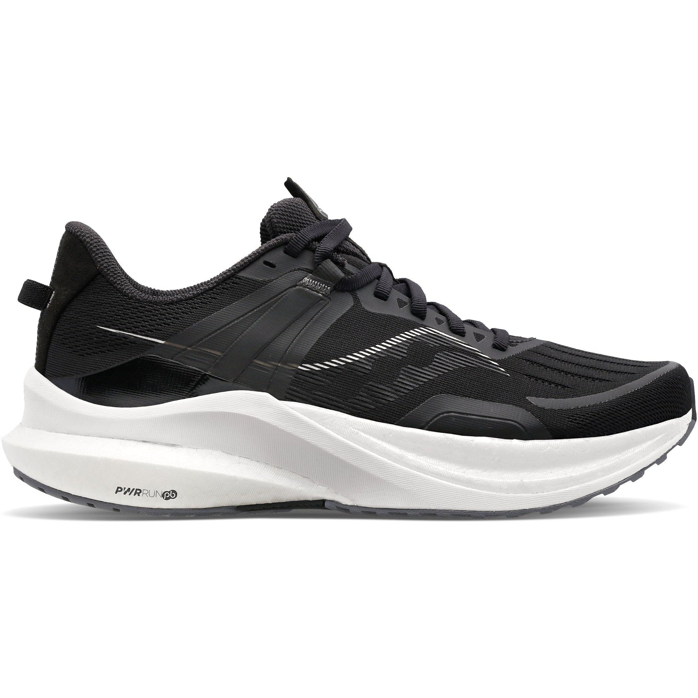 Men's Saucony Tempus, Black/Fog, 12 D Medium