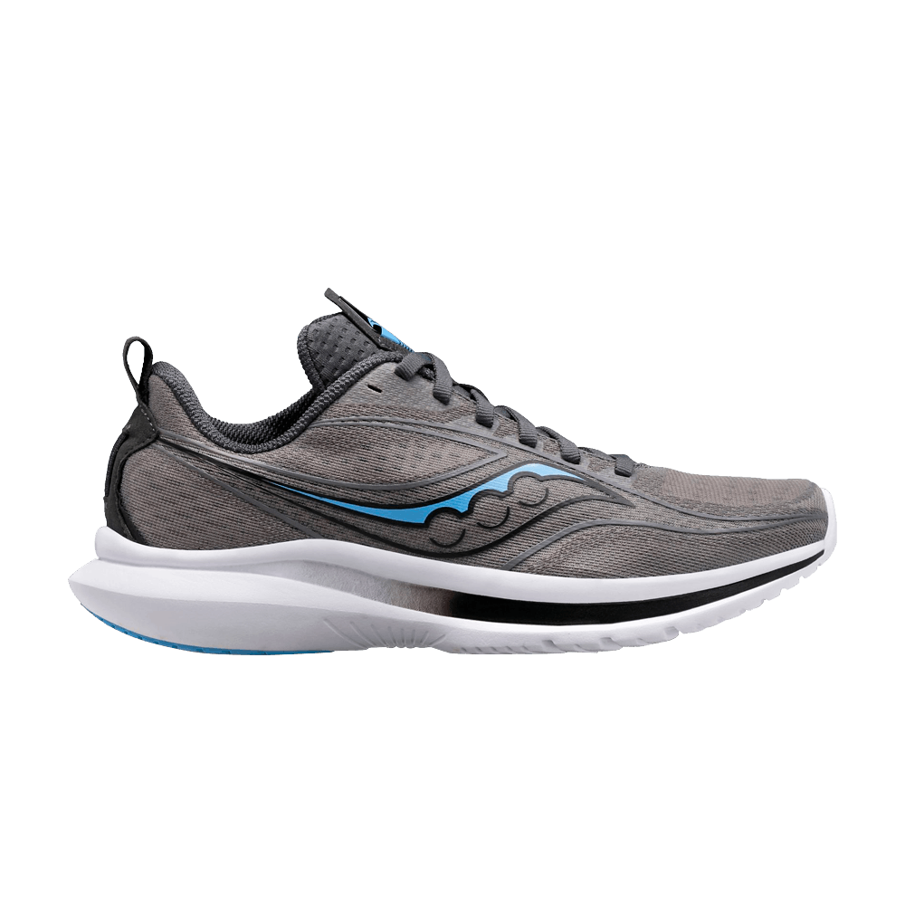 Women's Saucony Kinvara 13, Charcoal/Jewel, 8.5 B Medium