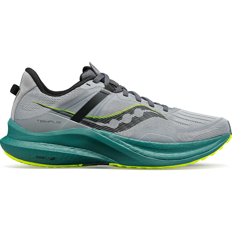 Men's Saucony Tempus, Fossil/Moss, 9.5 D Medium
