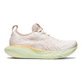 Women's Asics Gel-Nimbus 25, CREAM/FAWN, 7 B Medium