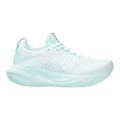 Women's Asics Gel-Nimbus 25, Soothing Sea/Pure Silver, 8.5 B Medium