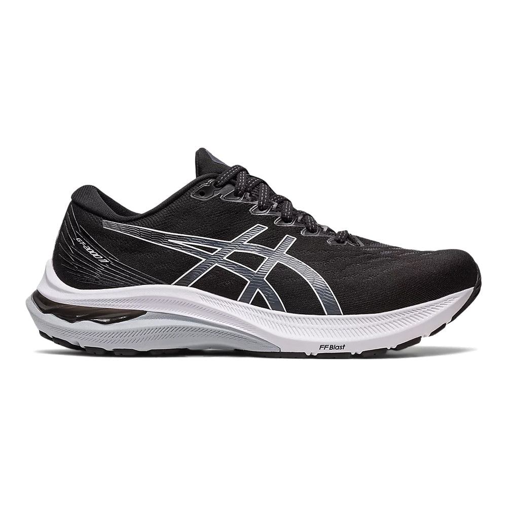 Women's Asics GT-2000 11, Black/White, 11 B Medium