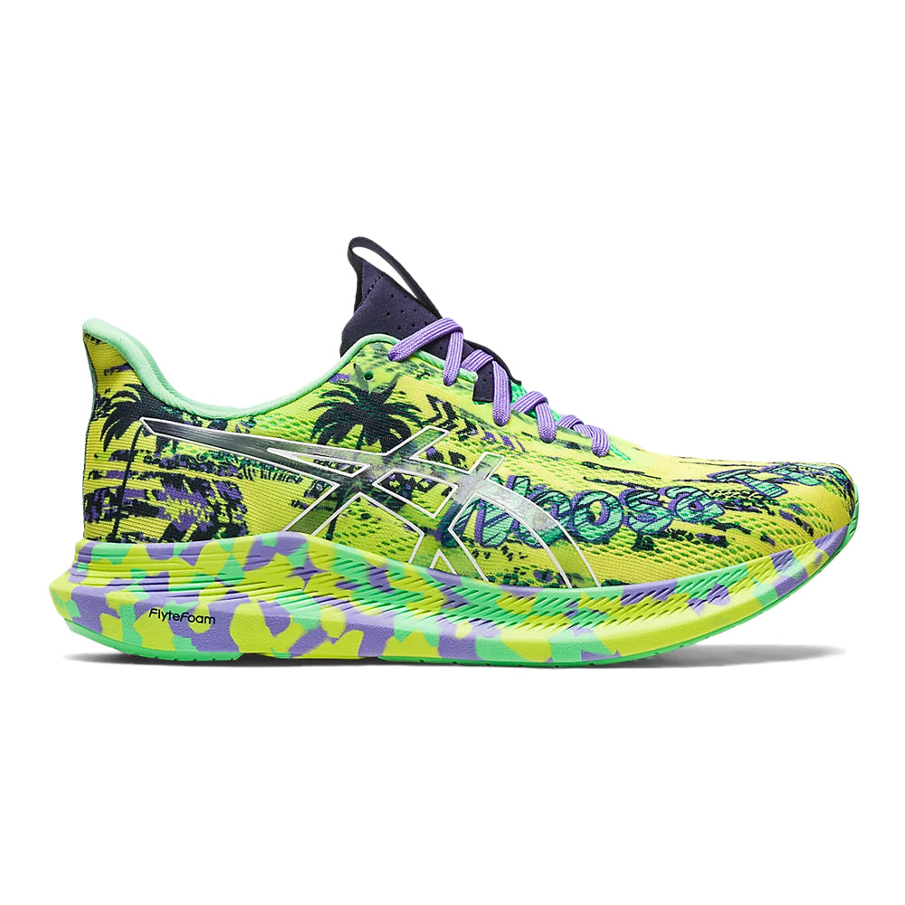 Women's Asics NOOSA TRI 14, Safety Yellow/Midnight, 10.5 B Medium